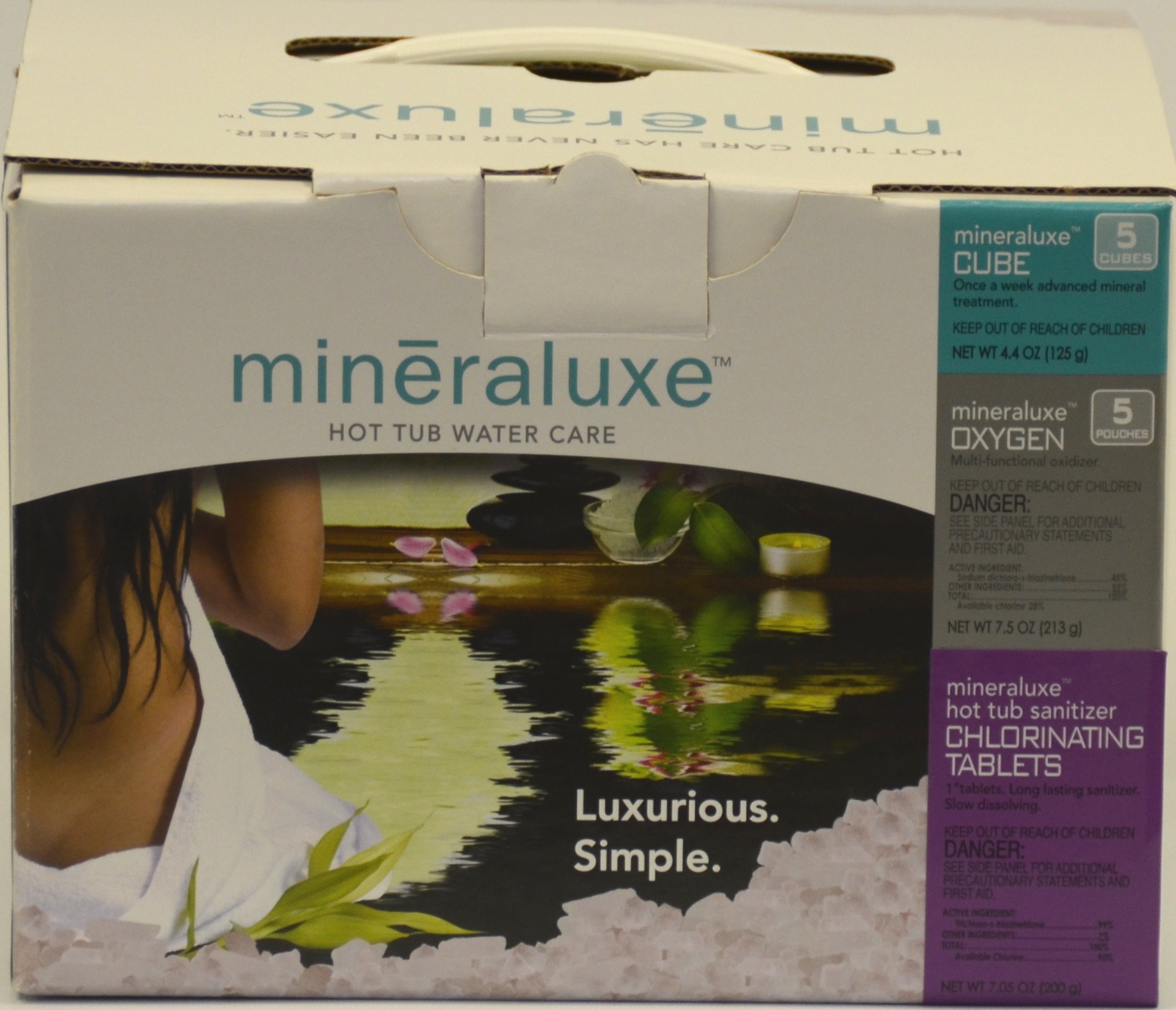 1 Month Mineraluxe Chlorine Tablet Kit - VINYL REPAIR KITS